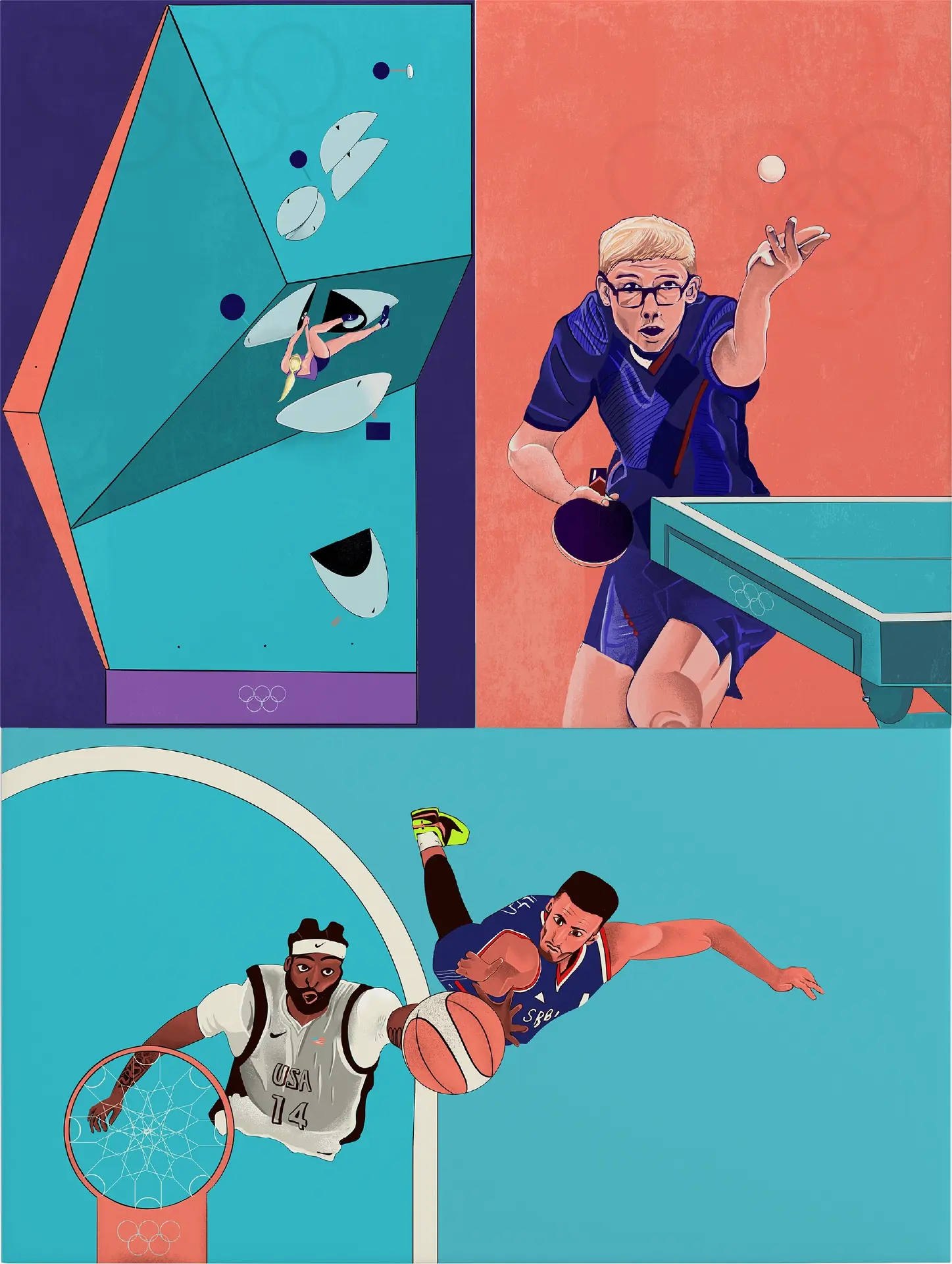 olympics illustration