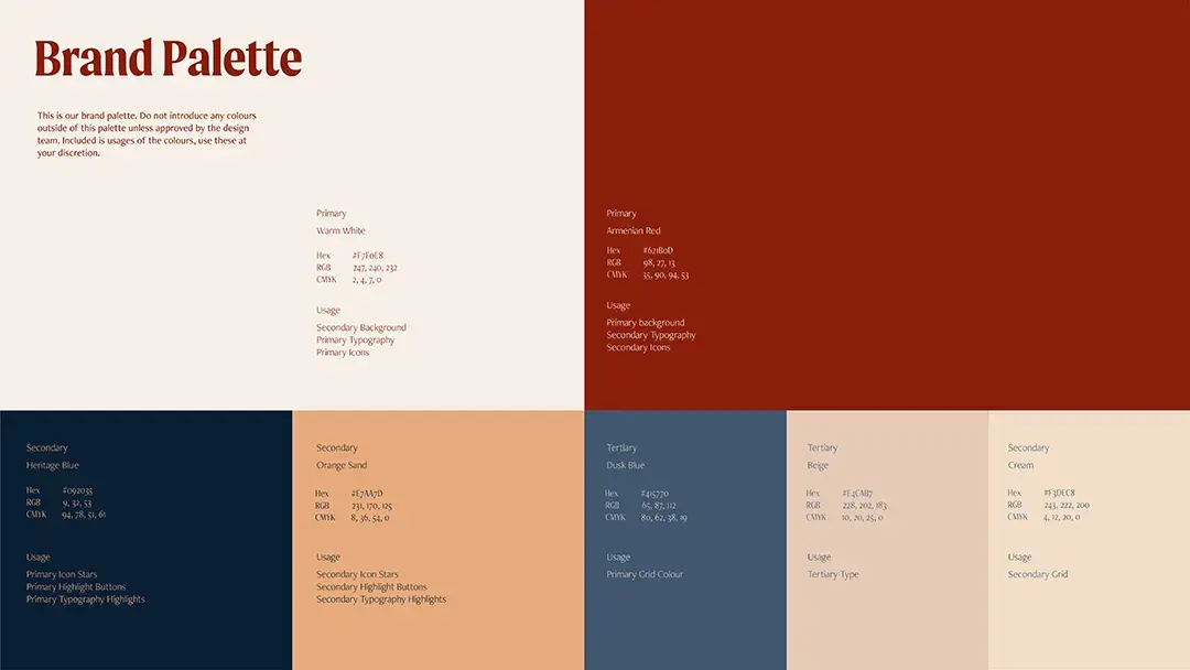 brand palette